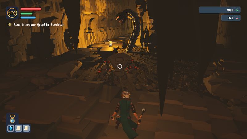 Glowing caves
